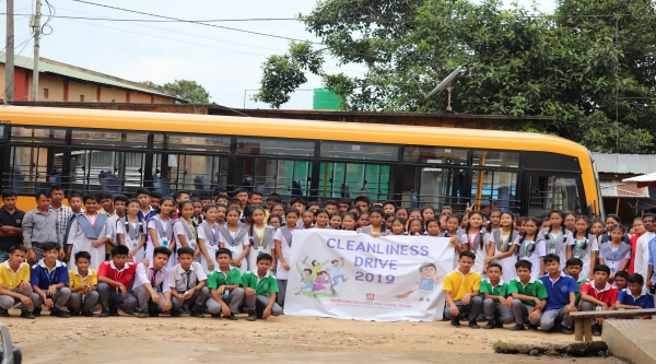 Notre Dame Holy Cross High School celebrated Cleanliness Drive 2019 