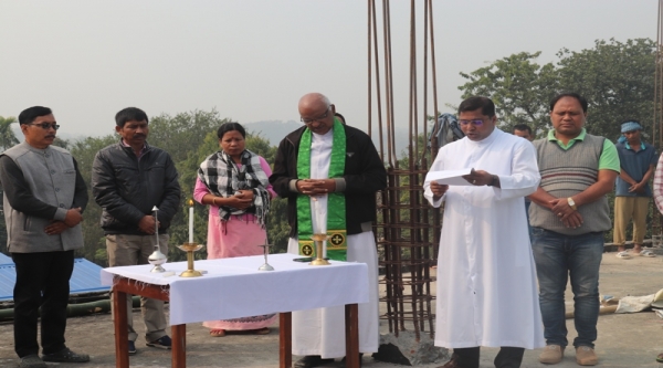 Blessing Extension of the School  Building