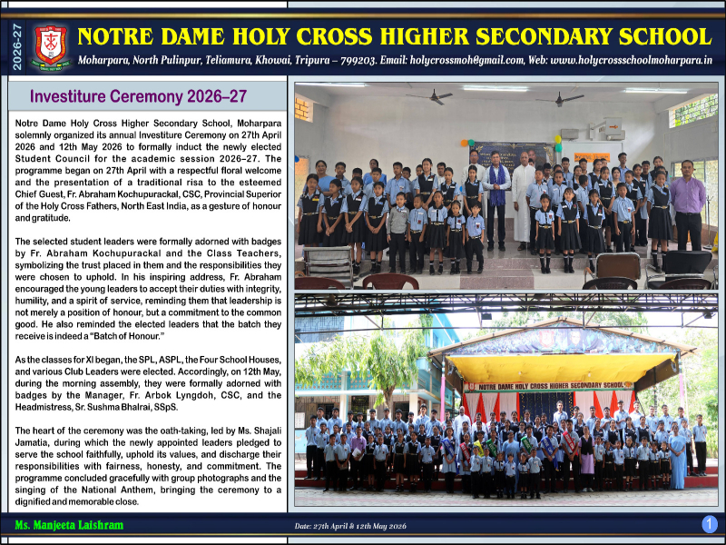 Investiture Ceremony 2026-27