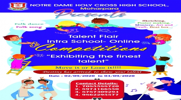 Talent Flair Intra School-Online Competitions